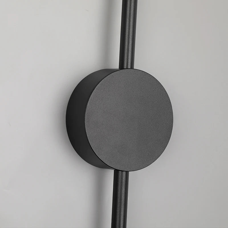 Applique Murale LED Verticale Noire – Luminaire Design Moderne Intérieur-lumière-Oslo France