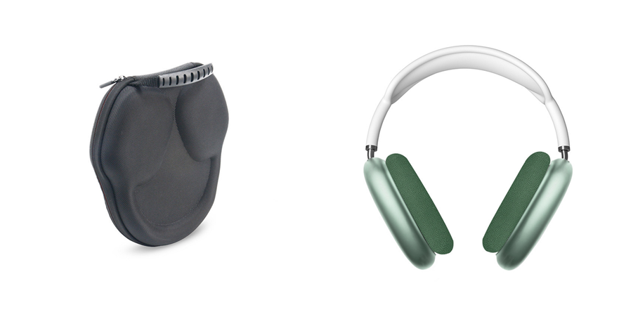 Casque Bluetooth Sans Fil Premium – Casque Audio Confortable-accessoires-Vert + pochette-Oslo France