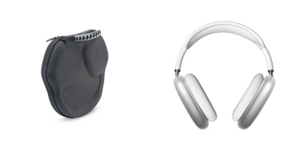 Casque Bluetooth Sans Fil Premium – Casque Audio Confortable-accessoires-Gris + pochette-Oslo France