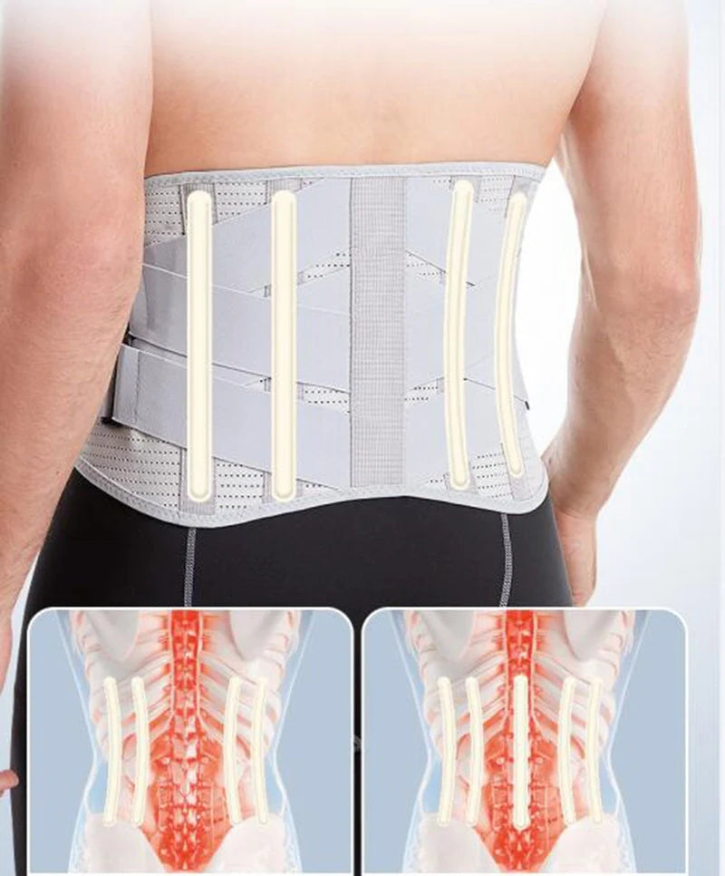 Ceinture Lombaire Ergonomique avec Support Flexible | Ceinture pour le Dos pour Soulagement de la Douleur et Amélioration de la Posture 2