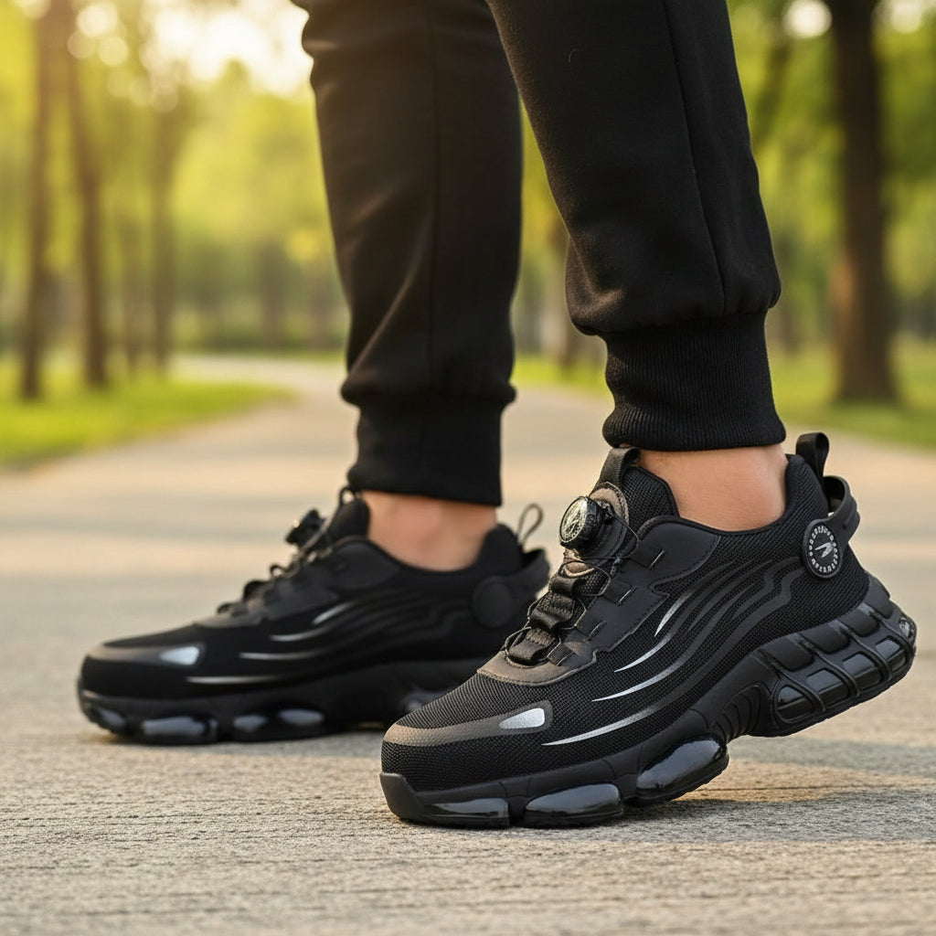 Chaussures de Sécurité Homme – Confortables, Respirantes et Renforcées-chaussure-Noir-39-Oslo France