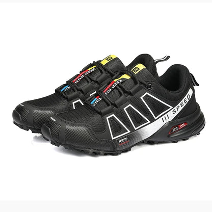 Chaussures de randonnée homme et femme – Chaussure de marche sportif à lacets-vêtement-Noir-39-Oslo France