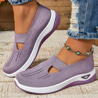 Chaussures orthopédiques femme sans lacets, baskets légères avec semelle souple-vêtement-Oslo France