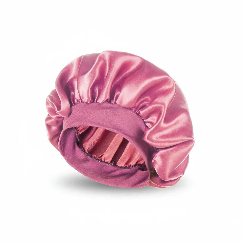 Bonnet en Satin De Cheveux Scellage Étanche | Préserve le Style et Évite les Frisottis