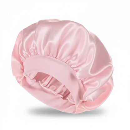 Bonnet en Satin De Cheveux Scellage Étanche | Préserve le Style et Évite les Frisottis