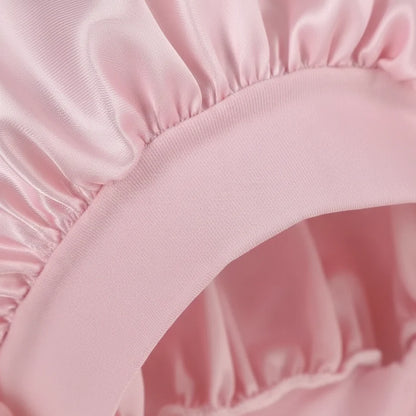 Bonnet en Satin De Cheveux Scellage Étanche | Préserve le Style et Évite les Frisottis