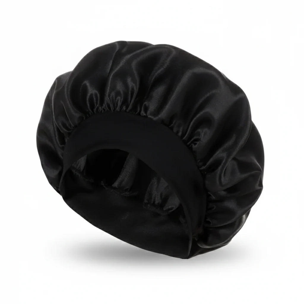 Bonnet en Satin De Cheveux Scellage Étanche | Préserve le Style et Évite les Frisottis