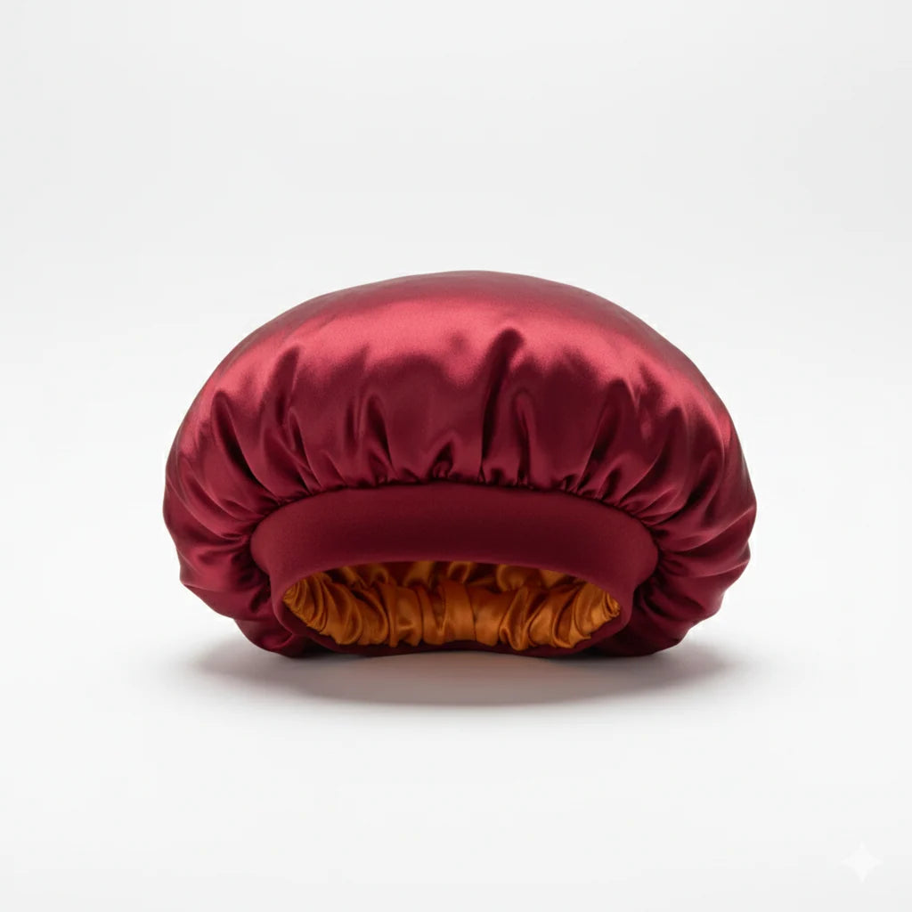 Bonnet en Satin De Cheveux Scellage Étanche | Préserve le Style et Évite les Frisottis
