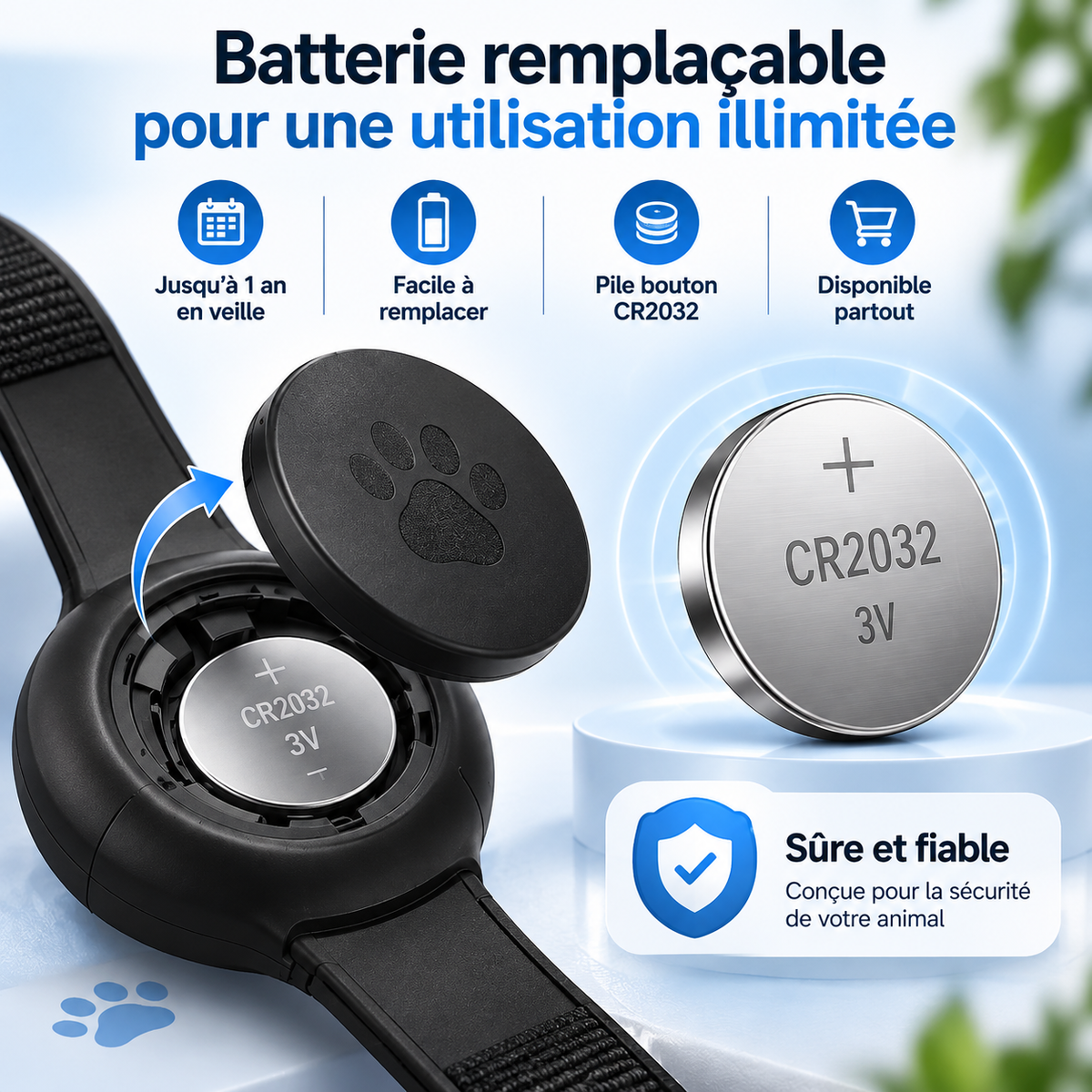 Collier GPS pour chat avec suivi de localisation en temps réel, alertes et boîtier résistant à l’eau-accessoires-Oslo France