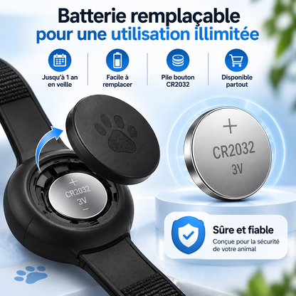 Collier GPS pour chat avec suivi de localisation en temps réel, alertes et boîtier résistant à l’eau-accessoires-Oslo France
