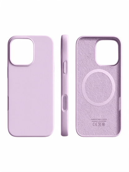 Coque iPhone compatible MagSafe, élégante et protection du téléphone-accessoires-Violet-iPhone 14 Pro-Oslo France