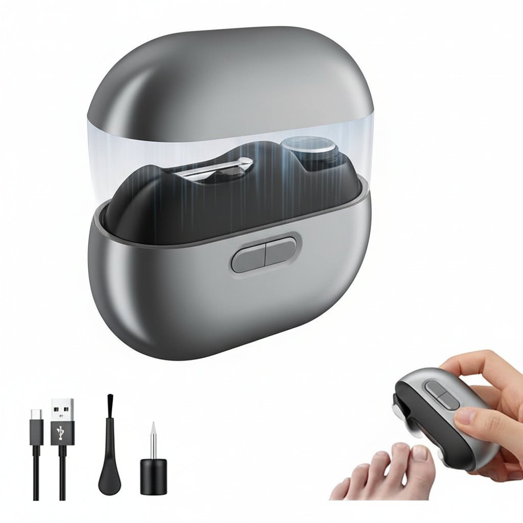 Coupe-ongles électrique avec LED – Coupe-ongles automatique ergonomique-accessoires-Oslo France