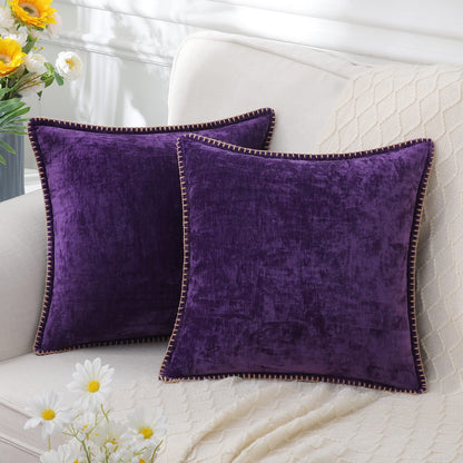 Coussin Décoratif Chenille Velouté | Luxe et Confort pour Canapé et Salon 6