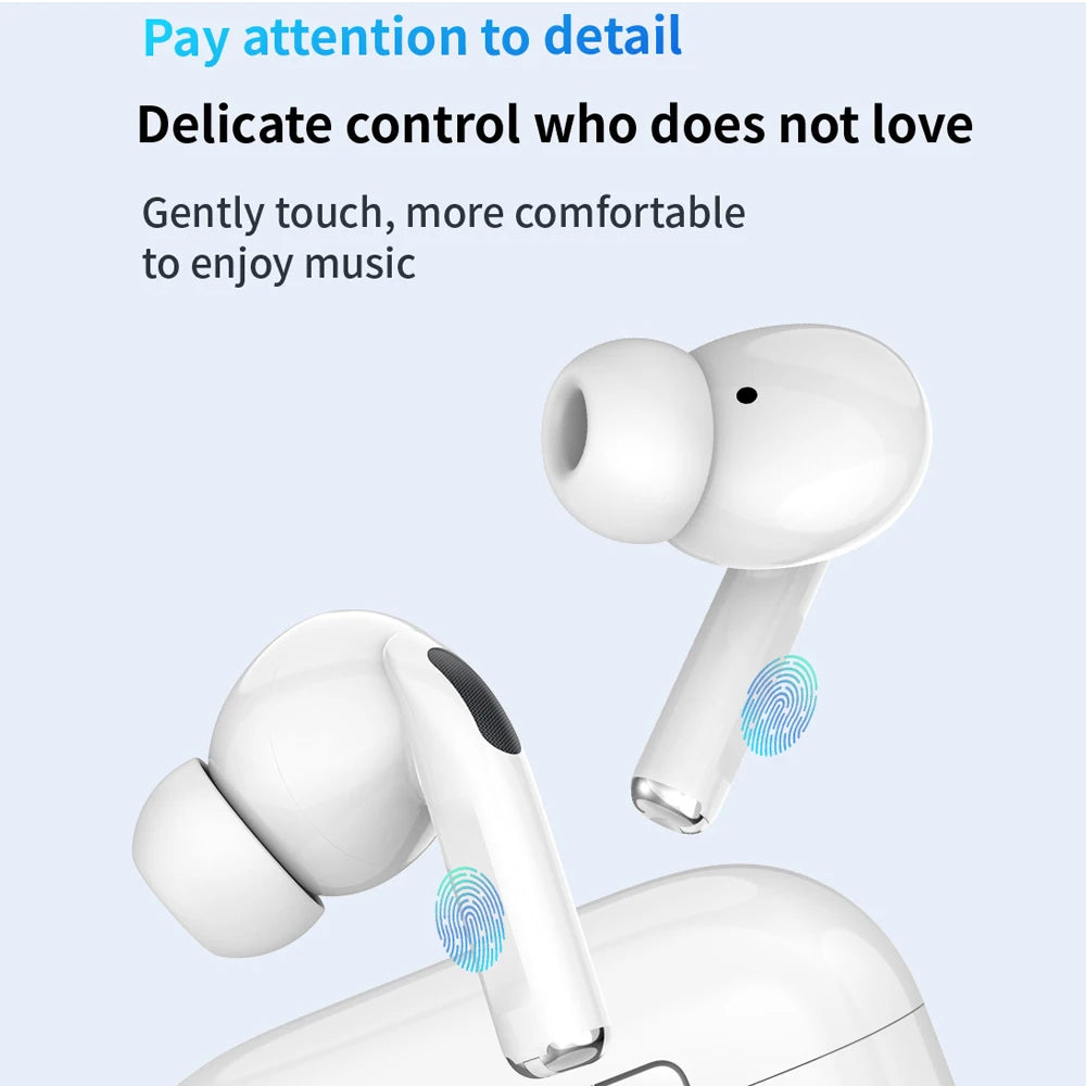 Écouteurs sans fil Bluetooth avec boîtier de charge, intra-auriculaires blancs-accessoires-Oslo France