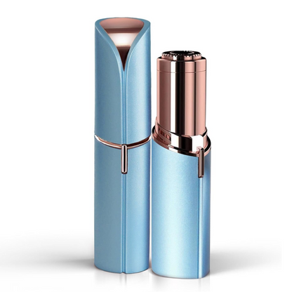Épilateur visage électrique femme – Rasoir facial compact sans fil pour duvet et retouches-accessoires-Blue-Oslo France