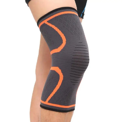 Genouillère de maintien et compression pour sport, soutien confortable pour activités quotidiennes-vêtement-Orange-S-Oslo France