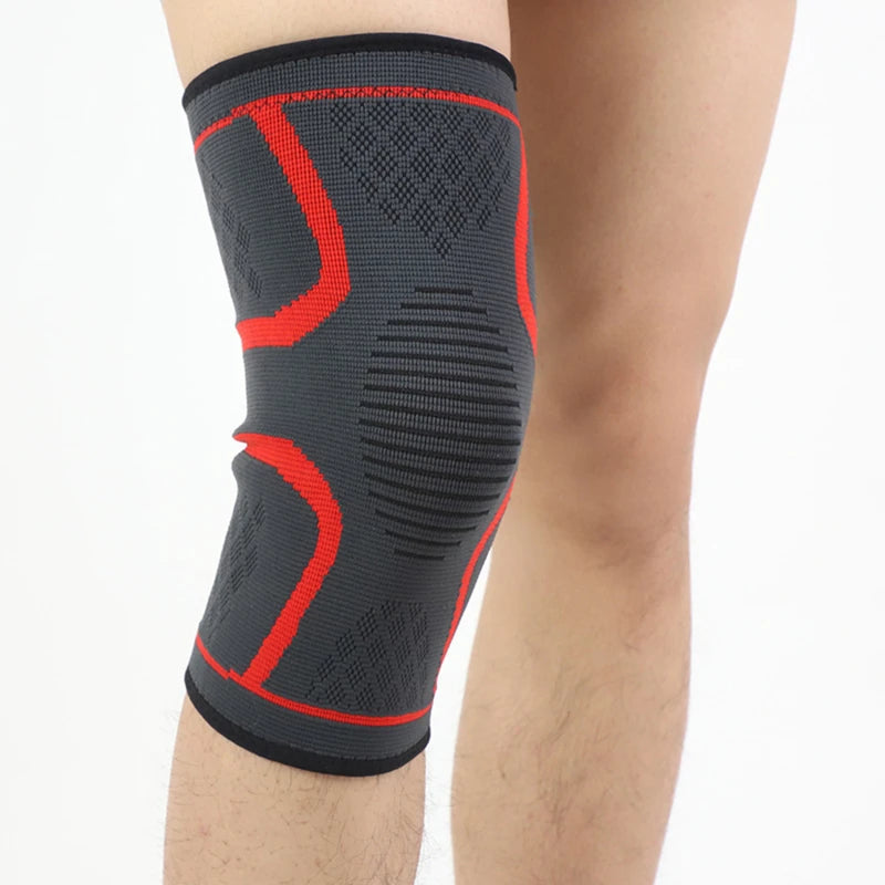 Genouillère de maintien et compression pour sport, soutien confortable pour activités quotidiennes-vêtement-Rouge-S-Oslo France