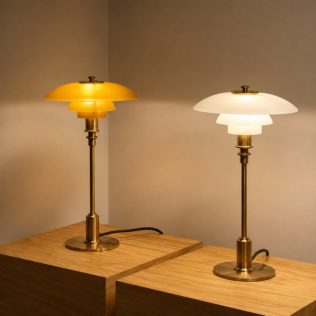 Lampe de Chevet Design Moderne - Lampe de Table Style Vintage-décoration intérieure-Oslo France