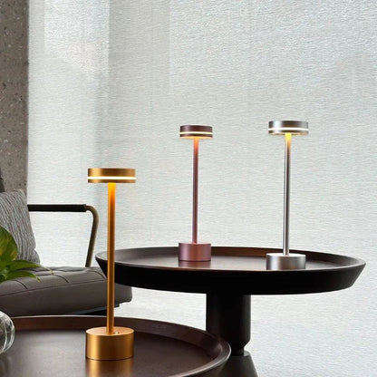 Lampe de Table LED Sans Fil Rechargeable – Design Moderne pour Extérieur & Restaurant-lumière-Oslo France