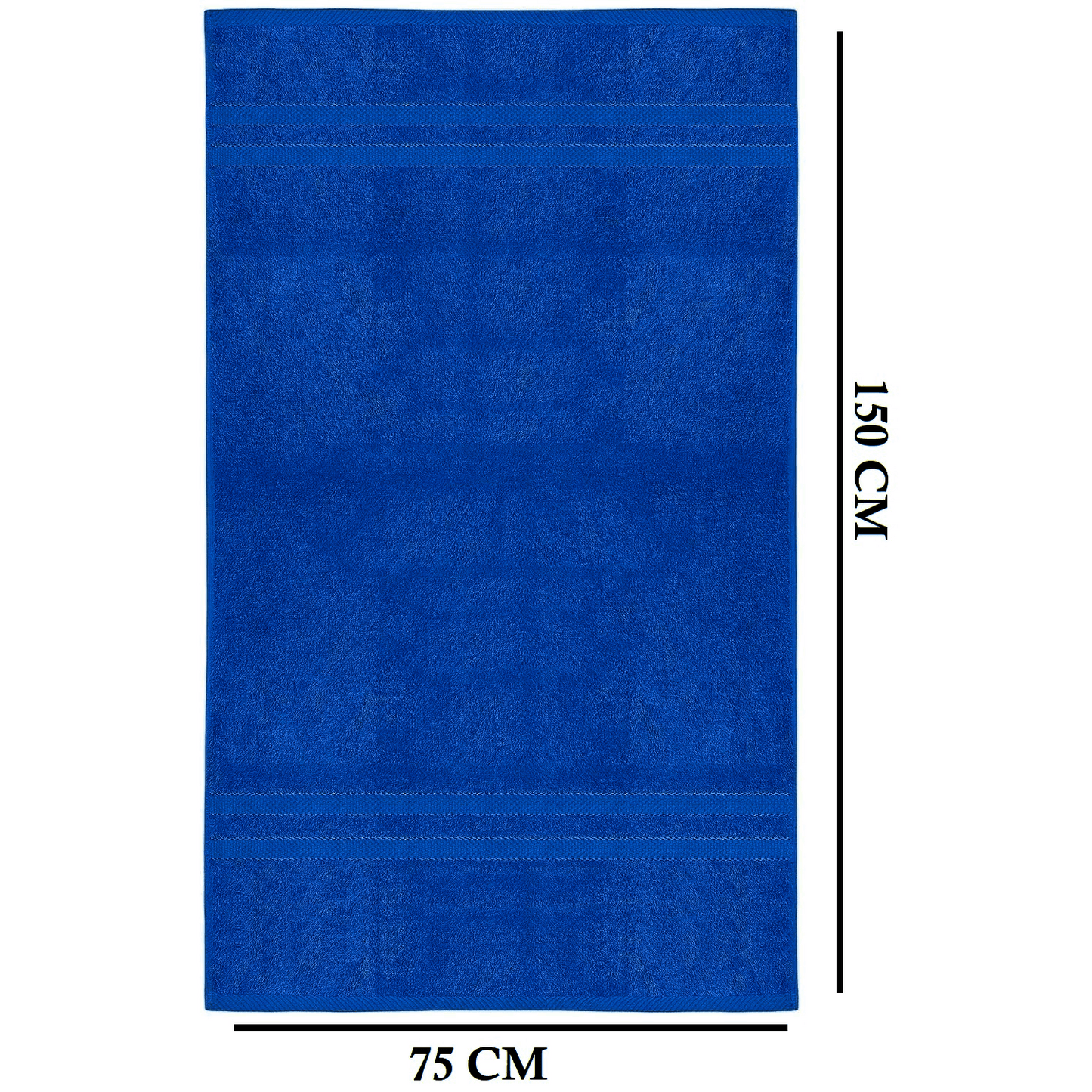 Lot de 4 Serviettes de Bain en Coton 75 × 150 cm - Douces, Absorbantes et Moelleuses-salle de bain-Oslo France-Oslo France