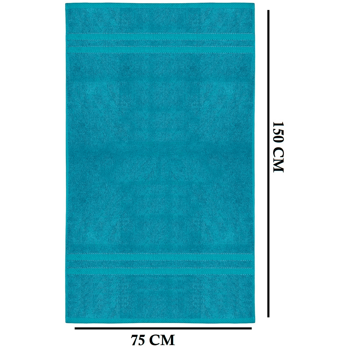 Lot de 4 Serviettes de Bain en Coton 75 × 150 cm - Douces, Absorbantes et Moelleuses-salle de bain-Oslo France-Oslo France