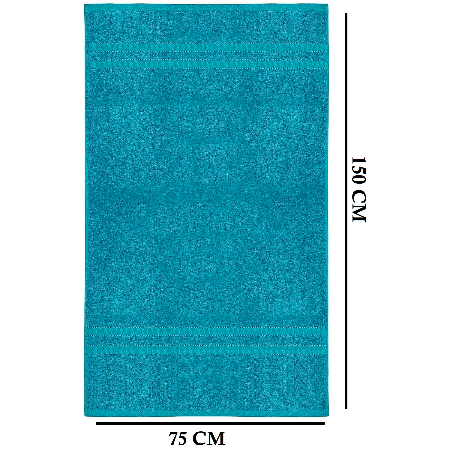 Lot de 4 Serviettes de Bain en Coton 75 × 150 cm - Douces, Absorbantes et Moelleuses-salle de bain-Oslo France-Oslo France
