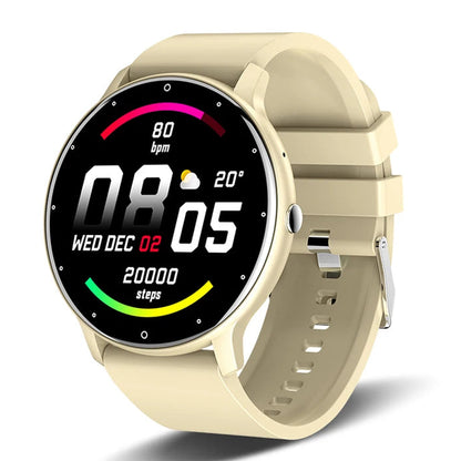 Montre Intelligente LIGE 2026 – Écran Tactile 1,28 Pouces, Moniteur de Fréquence Cardiaque, Étanchéité IP67, Compatible Android et iOS 10