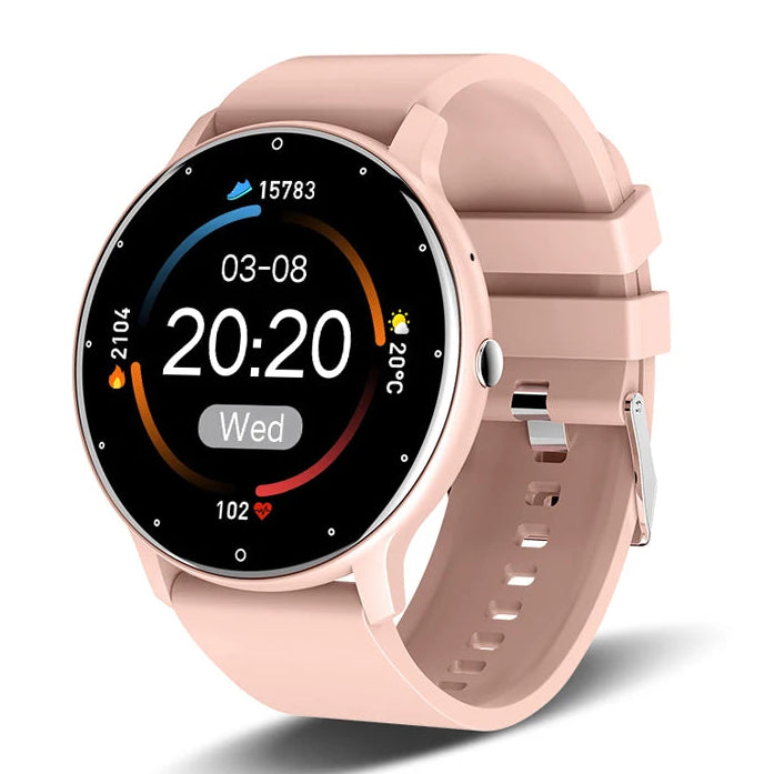 Montre Intelligente LIGE 2026 – Écran Tactile 1,28 Pouces, Moniteur de Fréquence Cardiaque, Étanchéité IP67, Compatible Android et iOS 11