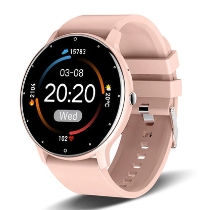 Montre Intelligente LIGE 2026 – Écran Tactile 1,28 Pouces, Moniteur de Fréquence Cardiaque, Étanchéité IP67, Compatible Android et iOS 11