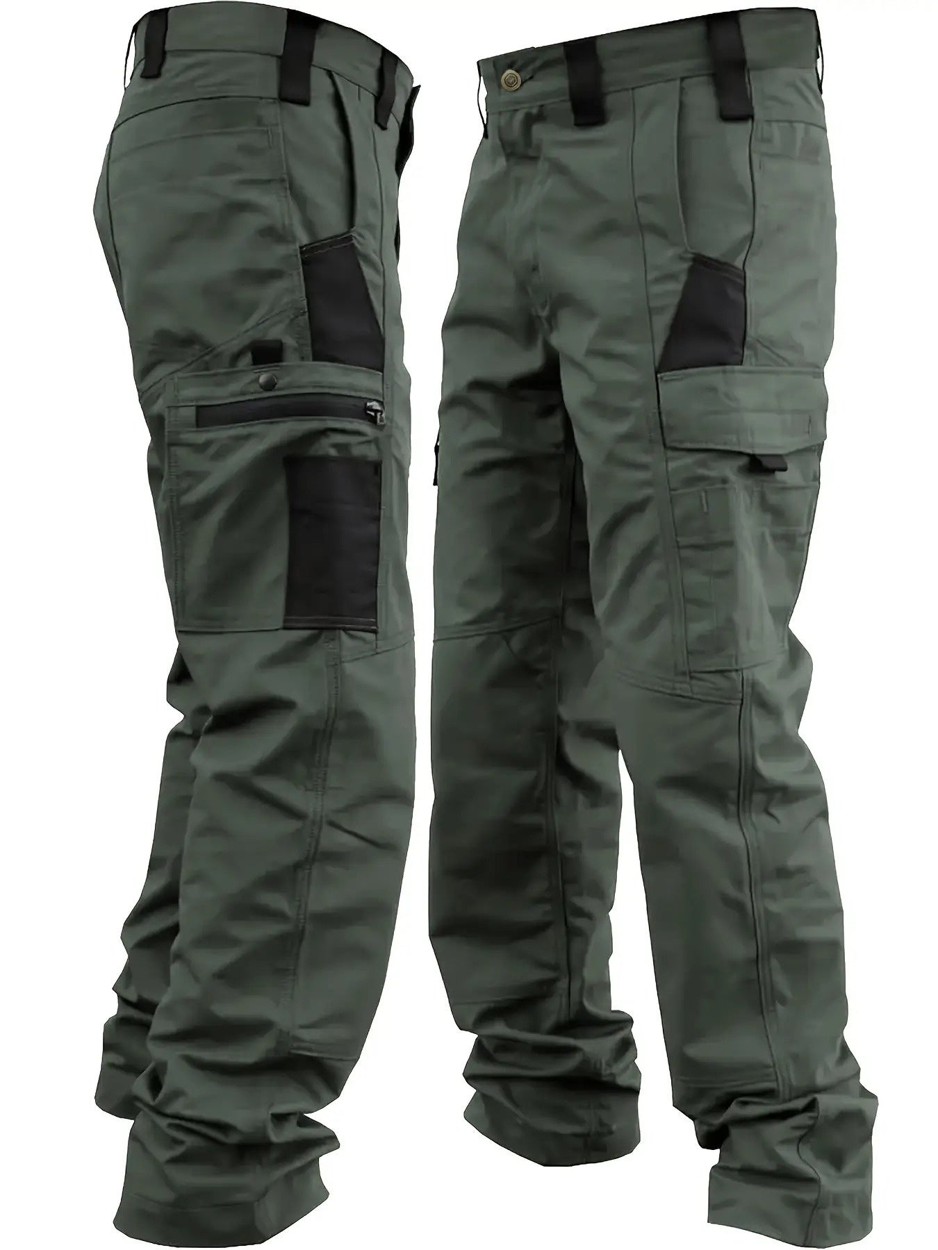 Pantalon Cargo Homme – Pantalon Tactique Multi-Poches avec Ceinture-vêtement-Oslo France
