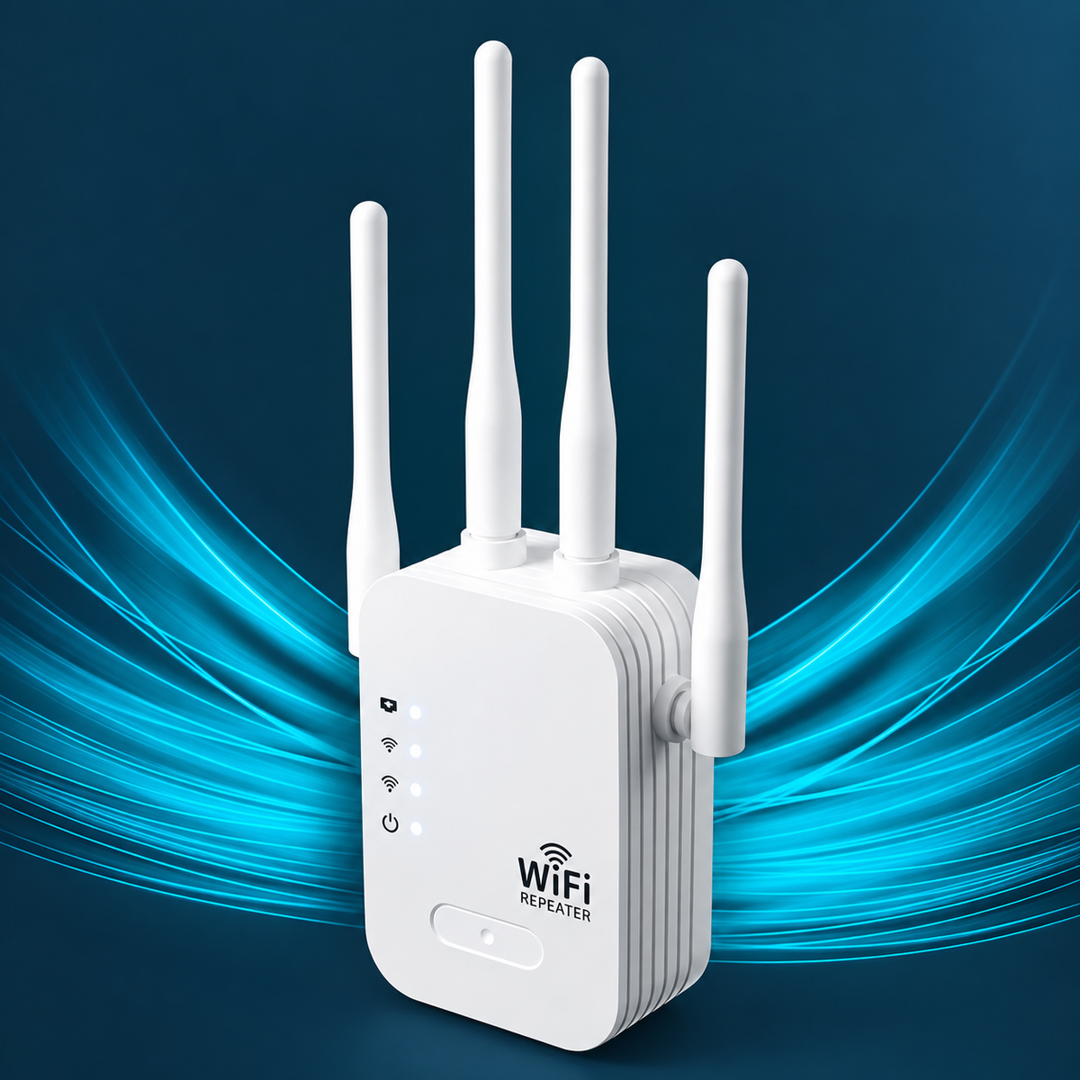 Amplificateur WiFi Extérieur | Répéteur WiFi à Longue Portée 1200Mbps | Installation Facile pour Connexion Fiable dans le Jardin