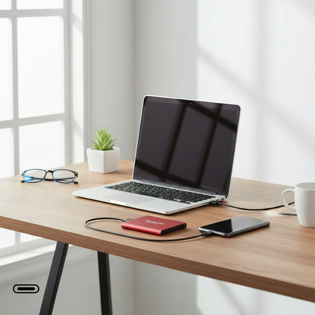 SSD Portable 128 To – Disque Dur Externe SSD Haute Capacité USB – Stockage Portable pour PC, Mac et Ordinateur-SSD-Oslo France