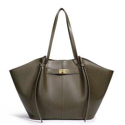 Sac Cabas Femme – Grand Sac à Main Spacieux, Fourre-Tout-vêtement-Vert-Oslo France