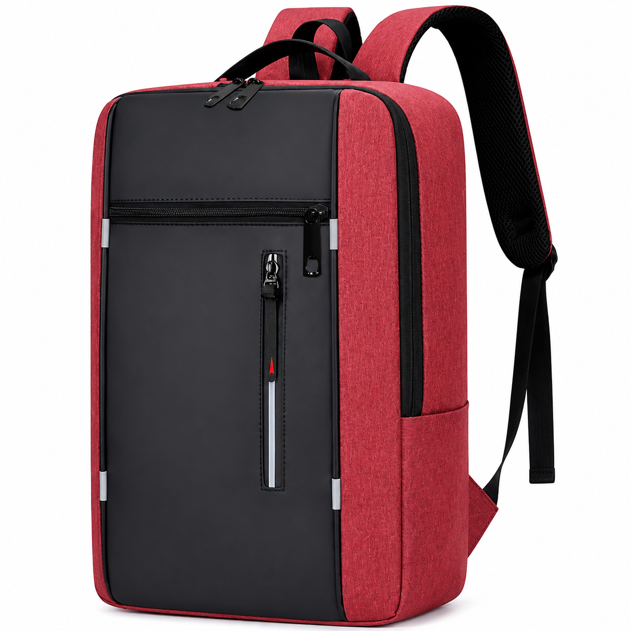 Sac à Dos Antivol – Sac à Dos Voyage Travail avec Pochettes Sécurisés-vêtement-Rouge-Oslo France