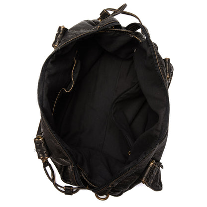 Sac à Main Femme en Cuir – Sac Bandoulière Cabas Vintage avec Poches-vêtement-Oslo France
