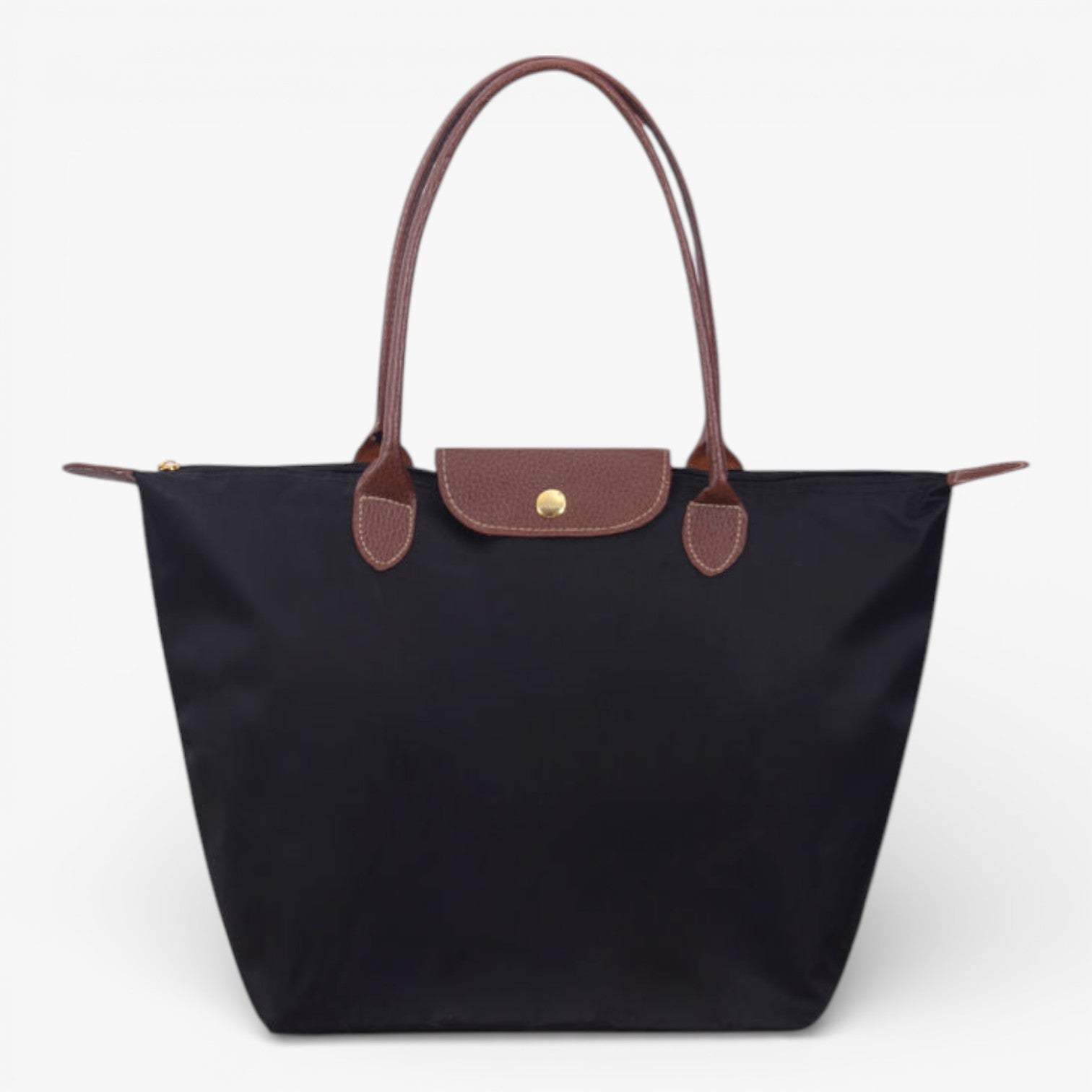 Sac cabas femme avec anses marron, grand sac à main élégant et pratique pour le quotidien-vêtement-Noir-Oslo France