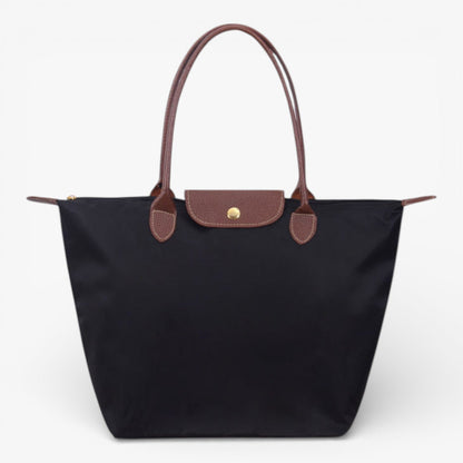 Sac cabas femme avec anses marron, grand sac à main élégant et pratique pour le quotidien-vêtement-Noir-Oslo France