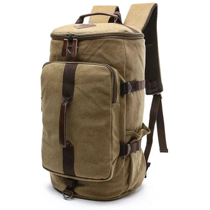 Sac de Voyage Homme | Sac à Dos Voyage en Toile Durable avec Grand Volume | Polyvalent pour Activités Quotidiennes et Voyages 0
