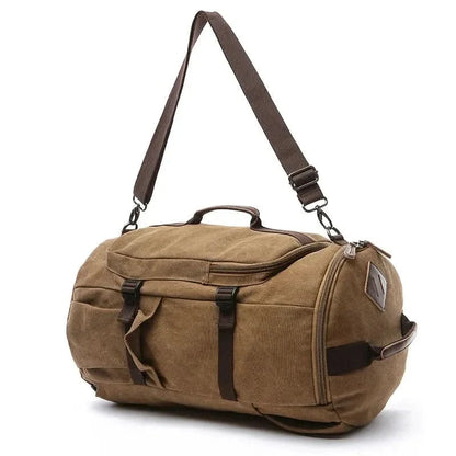 Sac de Voyage Homme | Sac à Dos Voyage en Toile Durable avec Grand Volume | Polyvalent pour Activités Quotidiennes et Voyages 1
