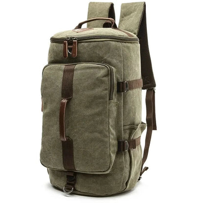 Sac de Voyage Homme | Sac à Dos Voyage en Toile Durable avec Grand Volume | Polyvalent pour Activités Quotidiennes et Voyages 10