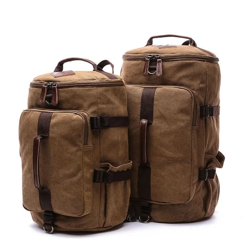 Sac de Voyage Homme | Sac à Dos Voyage en Toile Durable avec Grand Volume | Polyvalent pour Activités Quotidiennes et Voyages 4