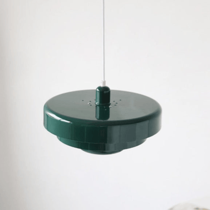 Suspension Design Vintage Noire et Verte – Luminaire Suspendu Étagé pour Salon, Cuisine, Salle à Manger – Lustre Moderne Rétro-lumière-Oslo France