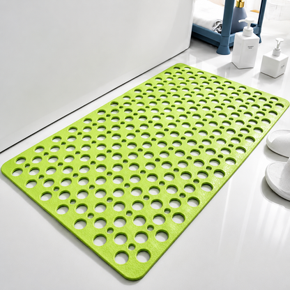 Tapis de Bain Antidérapant – Tapis Salle de bain Absorbant-salle de bain-Vert-53 x 53 cm-Oslo France