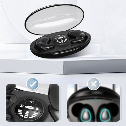 Écouteur Sans Fil Bluetooth Intra-Auriculaire – Écouteur Compact et Discret pour Musique, Appels et Utilisation Quotidienne
