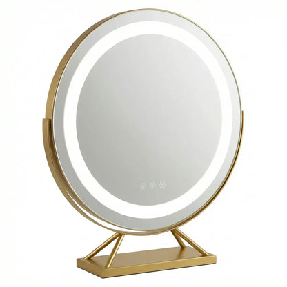 Miroir de Maquillage Lumineux LED –  Éclairage Intégré et Commandes Tactiles